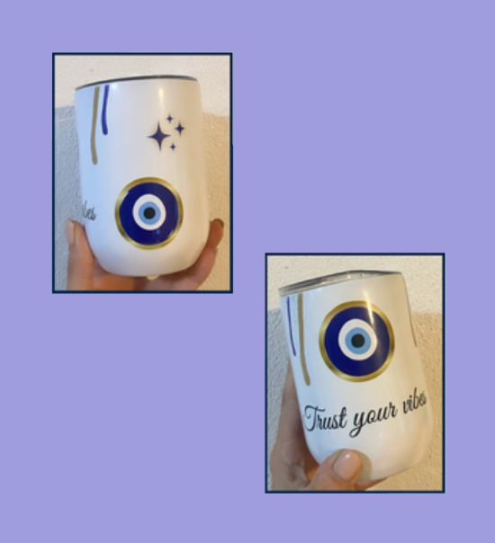 Tumbler de Vino Personalizable de 12 oz - InnovaPrint