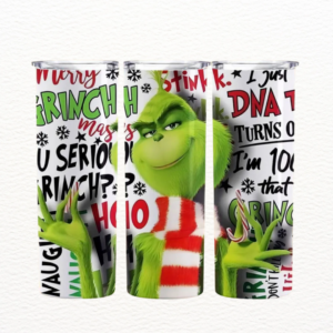 Grinch Christmas tumbler 20oz